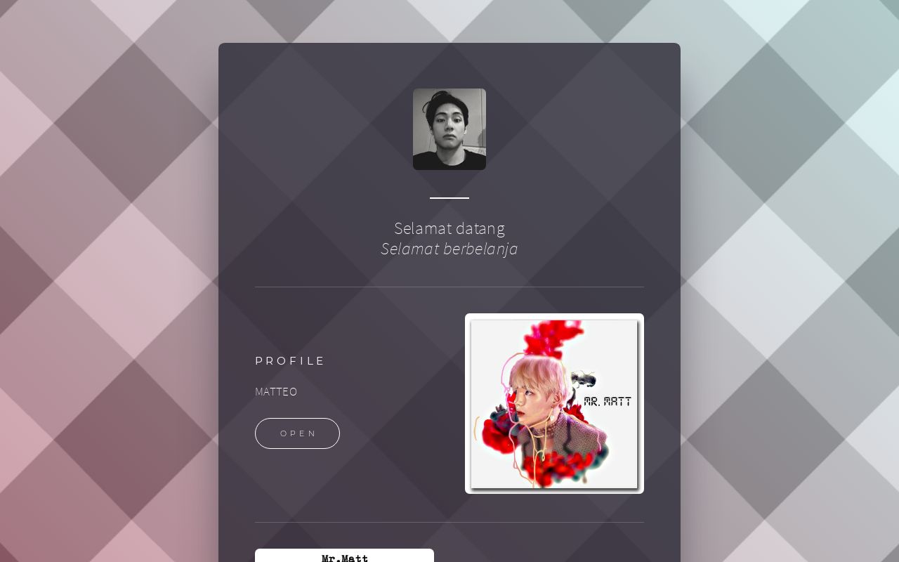 Carrd profile picture for @mto